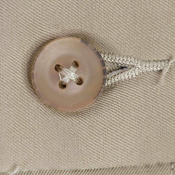 Nike Golf Pants Dri-Fit Men's Size 36X33 Tan Flat Front Chino Stretch Modern - Picture 5 of 14